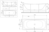Am.Pm W30A-180-080W-P Sensation. панель фронтальная для ванны Sensation A0 180х80 см. шт