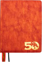 50th Anniversary Book Cover for Dungeons & Dragons