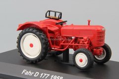 Tractor Fahr D 177 1958 1:43 Hachette #105