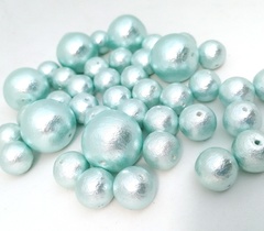 Хлопковый жемчуг 12 мм Aqua