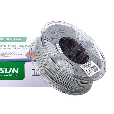 Катушка пластика PLA+ ESUN 1.75 мм 1кг., светящаяся синяя