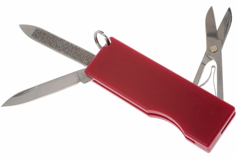 Нож-брелок Victorinox TOMO, 58 mm, Red (0.6201.A)