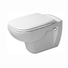 Duravit D-Code Комплект: подвесной унитаз 253509 355х545 мм.+ сиденье с автоматическим закрыванием 006739 45350900A1 (253509+006739)