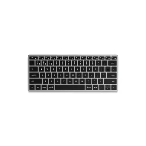 Клавиатура Satechi Slim X1 Bluetooth Keyboard с подсветкой RU Рус, серый космос