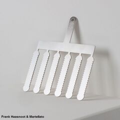 Трафарет для декора FEATHER ECLAIR COMB 12х2,5см, нерж.сталь, дизайн - Frank Haasnoot 20FH05