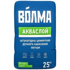 Цементна штукатурка Волма Акваслой 25кг