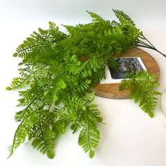 Ампельное растение, искусственная зелень свисающая, цвет светло-зеленый, 80 см,  1 букет.