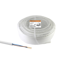 Провод бытовой ПВС Tdm Electric, 2 x 0,75 мм², 50 м, белый