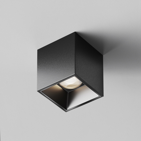 Накладной светодиодный светильник Maytoni Alfa LED C064CL-5W4K-SQ-B