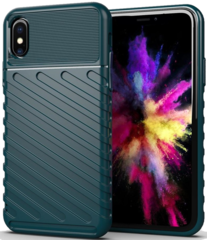 Чехол для iPhone XS Max цвет Green (зеленый), серия Onyx от Caseport