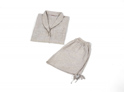 Пижама женская Hamam Grain vapour дымчатая