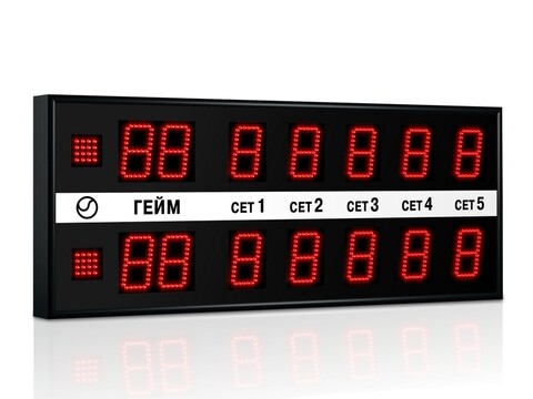 Табло для тенниса Импульс 710-L2xD10x7-S2