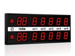 Табло для тенниса Импульс 710-L2xD10x7-S2