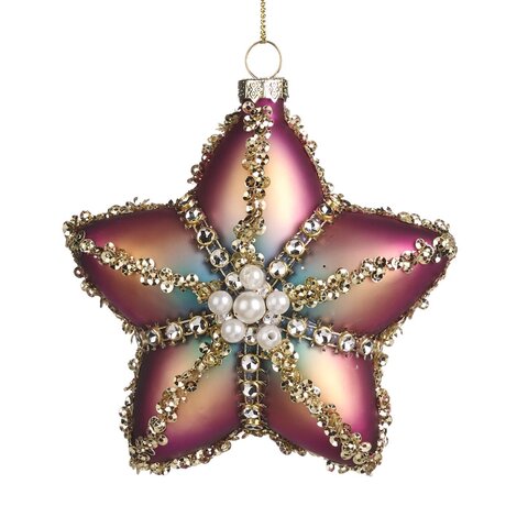 Елочная игрушка Морская звезда 11.5см Goodwill M&G