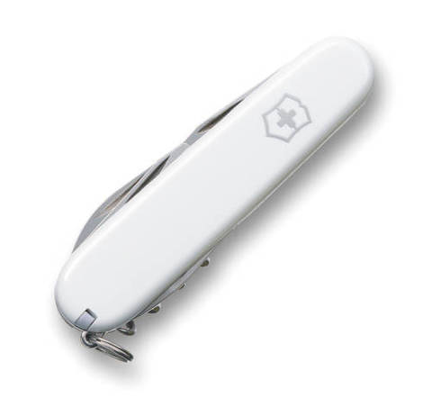Нож складной Victorinox Spartan, 91 mm, 12 функций, белый