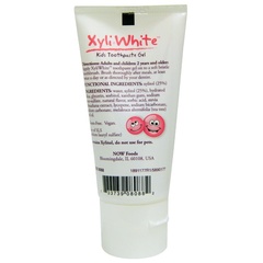 Now Foods, Solutions, XyliWhite, детская зубная гель-паста, со вкусом жевательной резинки, 85 г (3 унции)
