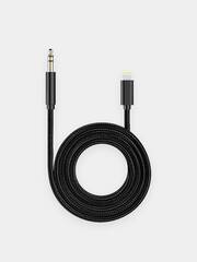 Кабель Aux Mini Jack 3,5 мм на Apple Lightning (100см)