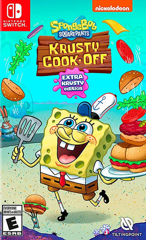 SpongeBob: Krusty Cook-Off. Extra Krusty Edition (картридж для Nintendo Switch, полностью на английском языке)