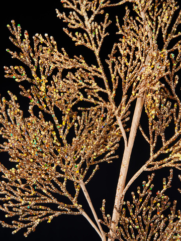 Веточка 97см ChristmasDeLuxe бронза