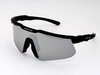 Комплект лыжные очки Victory code Extreme Black/Silver + линза Оранжево-красная