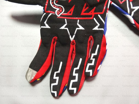 Мотоперчатки KINI RED BULL KTM M4, кроссовые перчатки