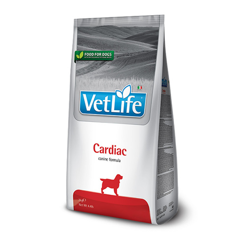 Сухой корм Farmina VetLife Cardiac Dog/заболевания сердца собак, 2кг