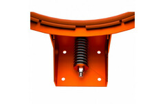 Кольцо баскетбольное амортизационное №7 120х100 мм Zavodsporta