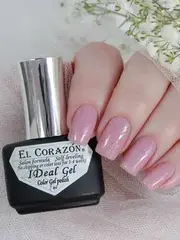 El Corazon Гель-лак IDeal Gel №GL-023 розовый нюде, 7 мл   UV/LED