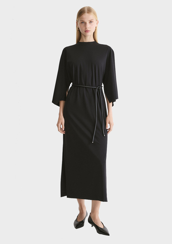 Платье с поясом ELIS