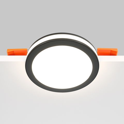 Встраиваемый светодиодный светильник Maytoni Phanton DL303-L12B, 95мм 12Вт 3000K