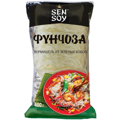 СэнСой Премиум Вермишель Фунчоза   400г