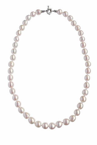 Бусы из белого жемчуга 44 см