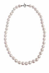 Бусы из белого жемчуга 44 см