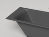Salini 104113GF CASCATA 170x75 Встраиваемая ванна с прямоугольной чашей, регулируемые ножки, RAL полностью