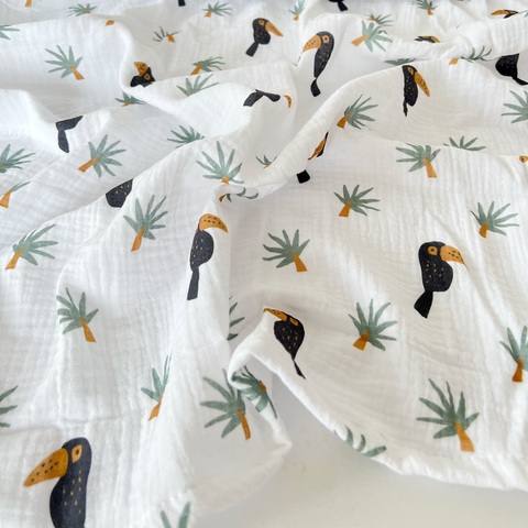 Пеленка муслин "Тукан"