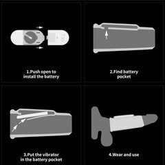 Насадка на пенис с вибрацией Spiral Knights Ring  (10*3,6) голубая