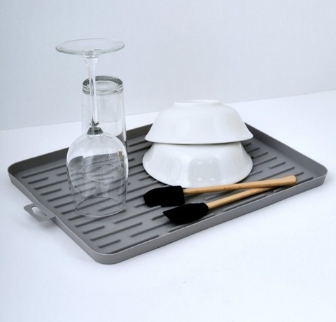 Сушилка для посуды Prestige, дымчато-серый