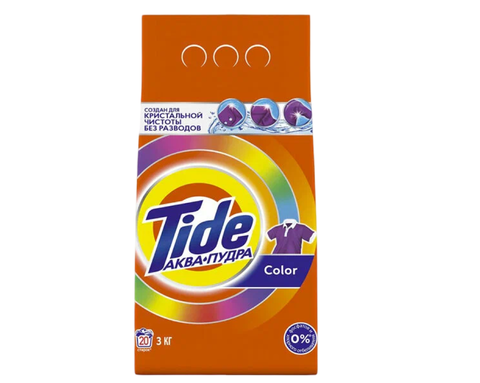 Порошок Тайд авт 3кг Колор, шт