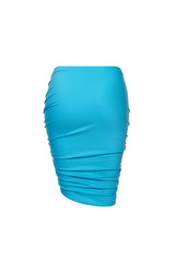 Юбка со сборкой AFINA Лазурь