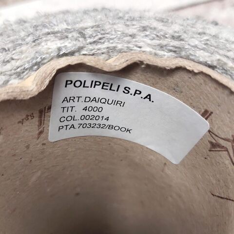 Фасонное букле кашемир на шелке POLIPELI DAIQUIRI серый меланж