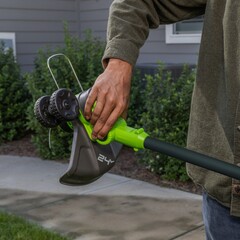 Триммер Greenworks G24LT301K2 24V (30 см) аккумуляторный, с АКБ 2 А/ч и ЗУ
