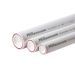 Труба полипропиленовая PN25 Millennium 25 x 4,2 мм армированная стекловолокном