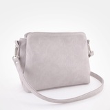 Сумка Саломея 303 итальянский светло-серый