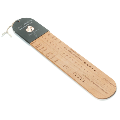 Измерительная линейка для носков Lana Grossa TANJA STEINBACH