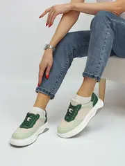 Кроссовки женские демисезонные натуральная кожа