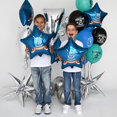 Мини сет гелиевых шаров Хоккей, игра Чемпионов!