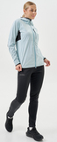 Тренировочная куртка с капюшоном Nordski PRO TOUR HOOD Aqua/Black W женская