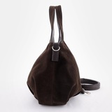 Сумка Саломея 507 эко-замша кофе