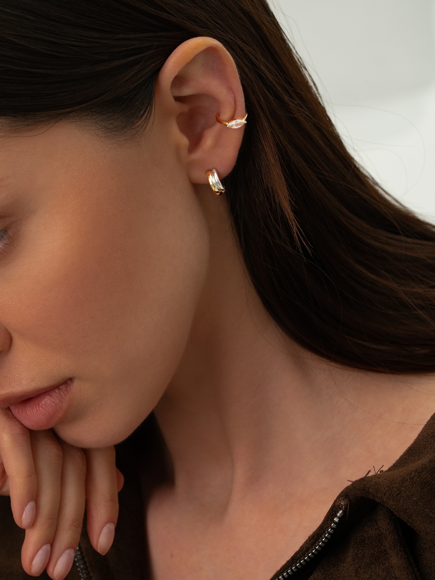 Кафф золотой Маркиз