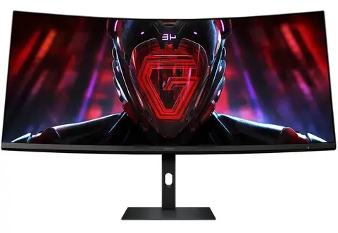 Монитор 34" XIAOMI Curved Gaming G34WQi 2026 black (VA, 3440x1440, 21:9, curved, 178°/178°, 400сd/m2, 3500:1, 1ms,180Hz,HAS,2xHDMI,2xDP) (ELA6650RU)